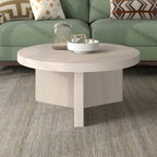 Table basse ronde de 32 pouces de large