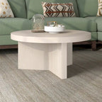 Table basse ronde de 32 pouces de large