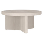 Table basse ronde de 32 pouces de large