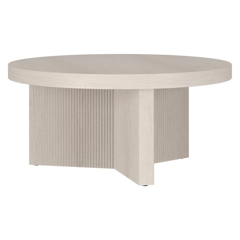 Table basse ronde de 32 pouces de large
