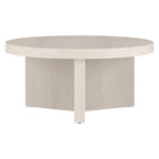 Table basse ronde de 32 pouces de large