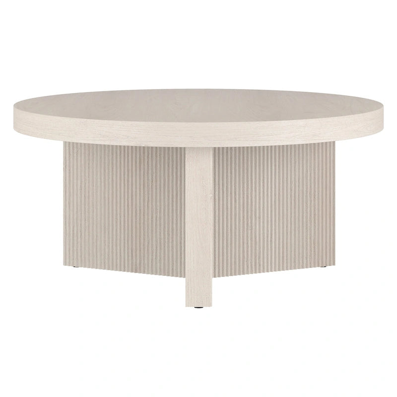 Table basse ronde de 32 pouces de large