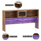 Bureau d'angle en L avec classeur et huche, bureau d'ordinateur d'angle pour bureau à domicile avec tiroirs et station de charge
