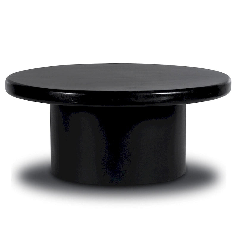 Table basse noire