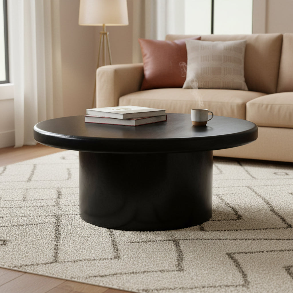 Poly and Bark Molina Coffee Table in Black