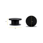 Table basse noire