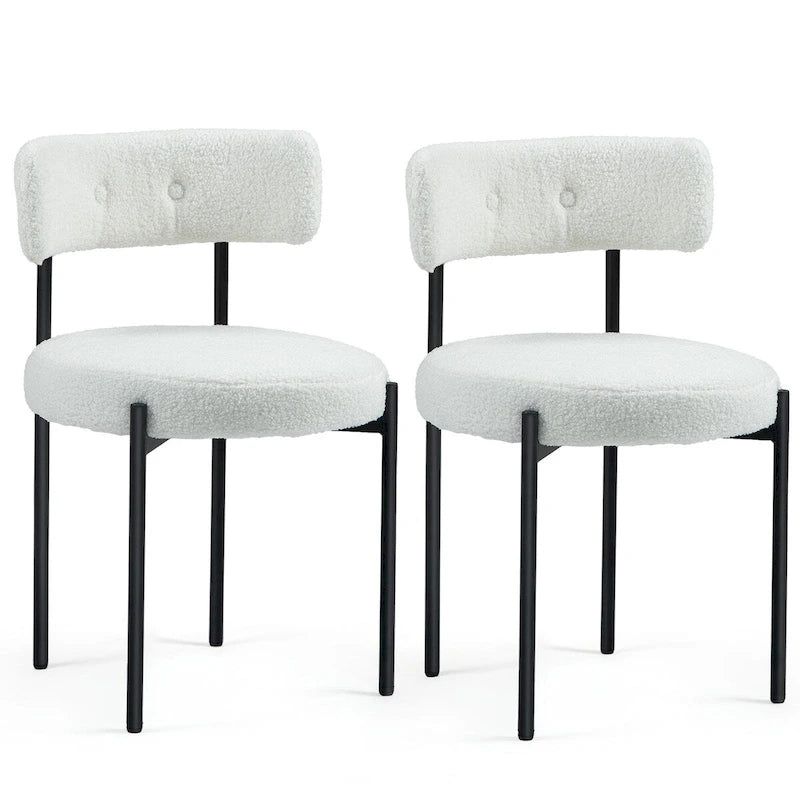 Chaises de salle à manger de cuisine du milieu du siècle moderne