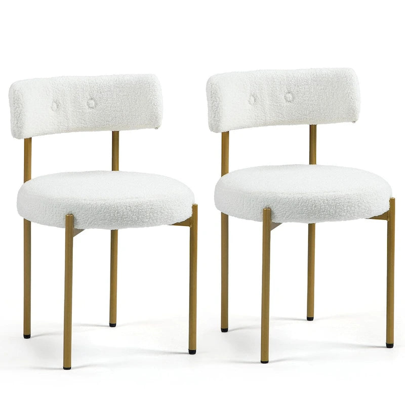 Chaises de salle à manger de cuisine du milieu du siècle moderne