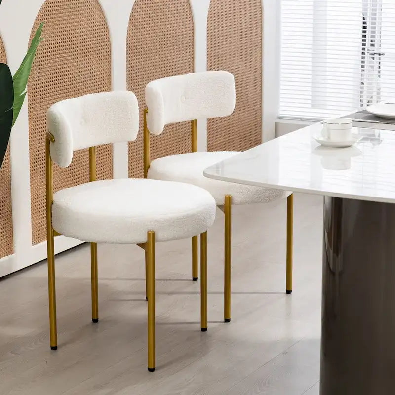 Chaises de salle à manger de cuisine du milieu du siècle moderne