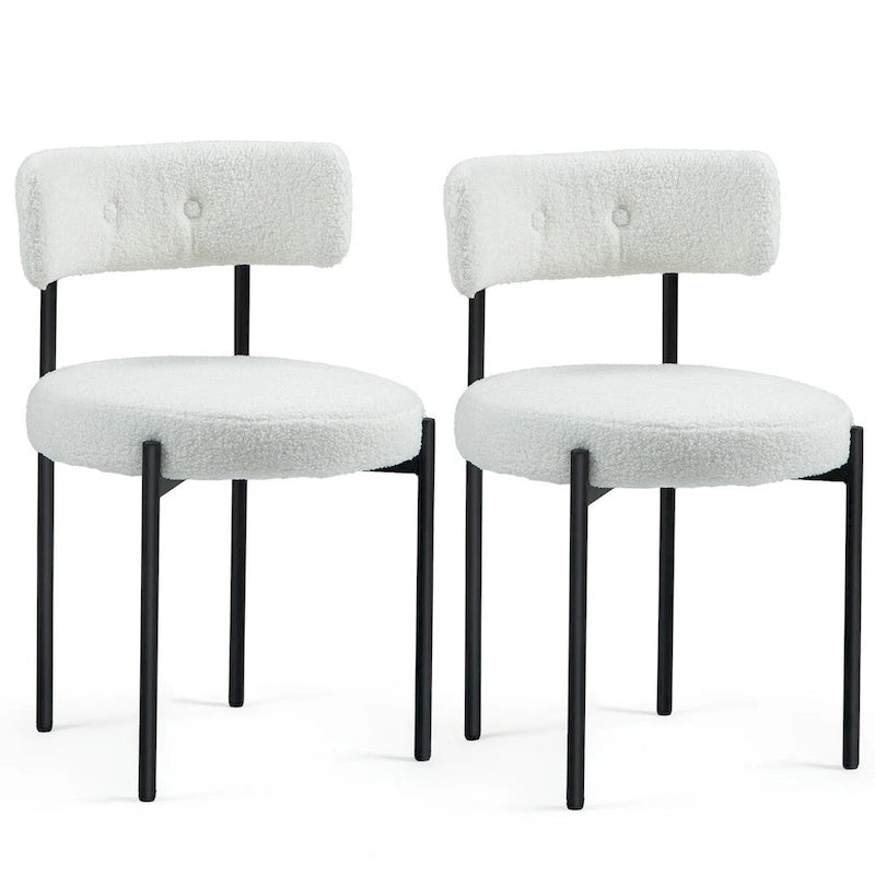 Chaises de salle à manger de cuisine du milieu du siècle moderne