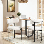 Chaises de salle à manger de cuisine du milieu du siècle moderne