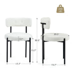 Chaises de salle à manger de cuisine du milieu du siècle moderne