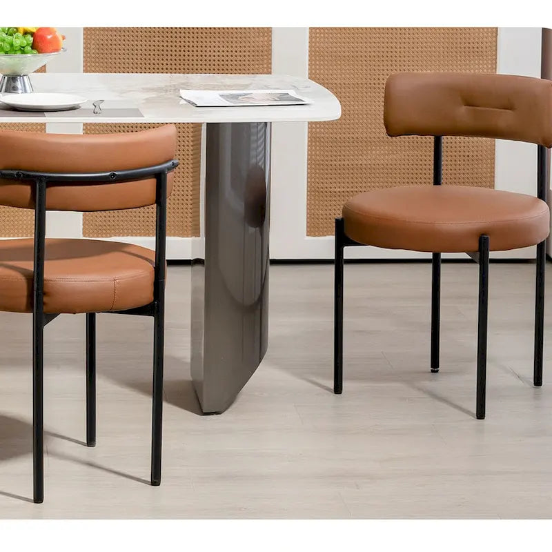 Chaises de salle à manger de cuisine du milieu du siècle moderne