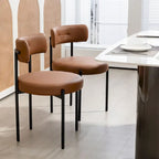 Chaises de salle à manger de cuisine du milieu du siècle moderne
