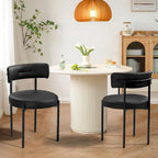 Chaises de salle à manger de cuisine du milieu du siècle moderne