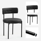 Chaises de salle à manger de cuisine du milieu du siècle moderne