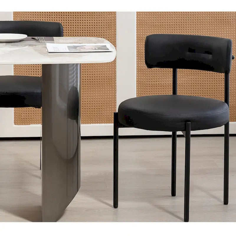 Chaises de salle à manger de cuisine du milieu du siècle moderne