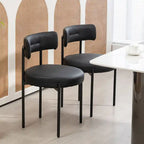 Chaises de salle à manger de cuisine du milieu du siècle moderne