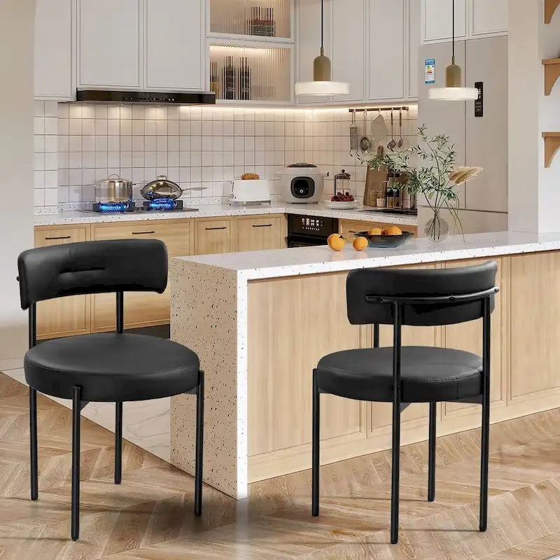 Chaises de salle à manger de cuisine du milieu du siècle moderne