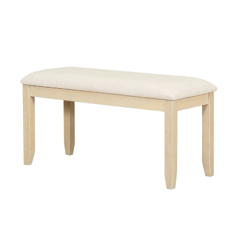 Table à manger contemporaine sur pied extensible de 198 cm