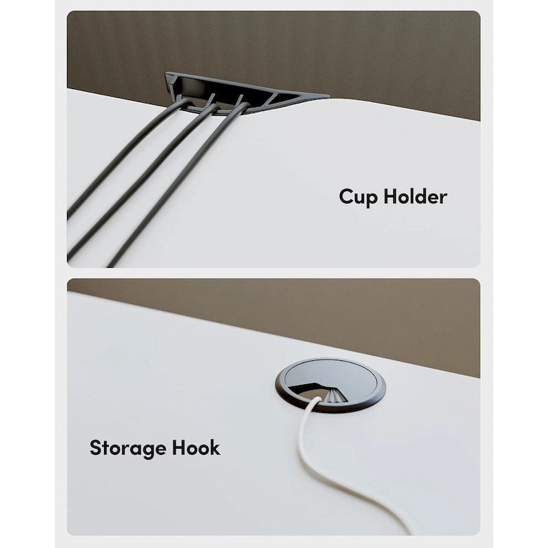 Table de bureau réglable en hauteur électrique pour la maison, bureau assis-debout avec plateau épissé